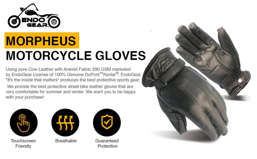 Leanina Durable Motorcycle Gloves – Protective Riding Gloves for Men & Women - Image 2