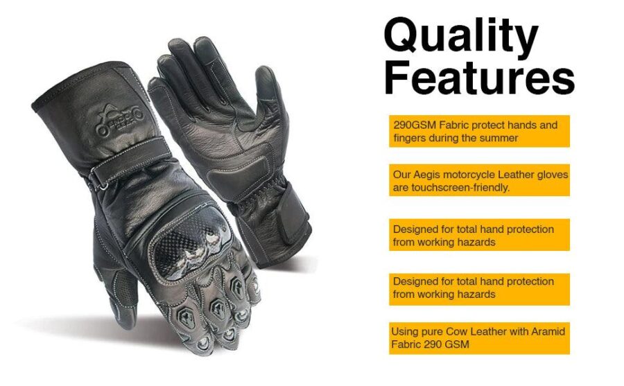 Leanina ShockGrip Biking Gloves – Unisex Anti-Slip Cycling Gloves - Image 3