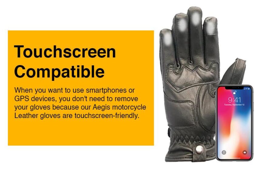 Leanina Durable Motorcycle Gloves – Protective Riding Gloves for Men & Women - Image 4