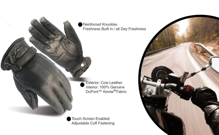 Leanina Durable Motorcycle Gloves – Protective Riding Gloves for Men & Women - Image 5
