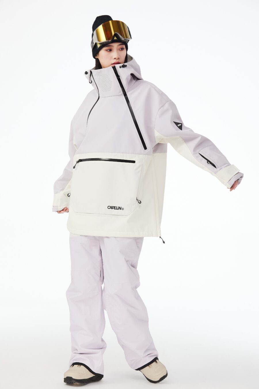 Leanina Thermal Snow Hoodie – Unisex Winter Warmth Jacket - Image 3
