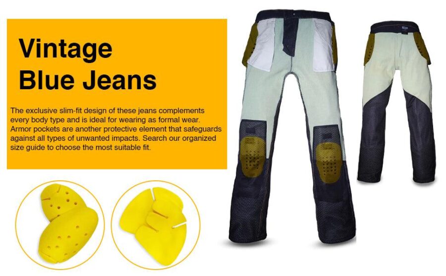 Leanina Vintage Blue Jeans – Classic Durable Denim for Everyday Wear - Image 12