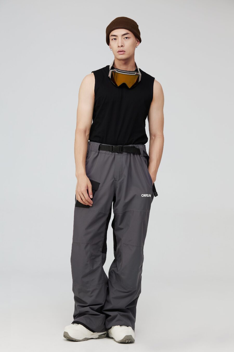 Leanina Waterproof Snow Pants – Unisex Insulated Snowboard Trousers - Image 3