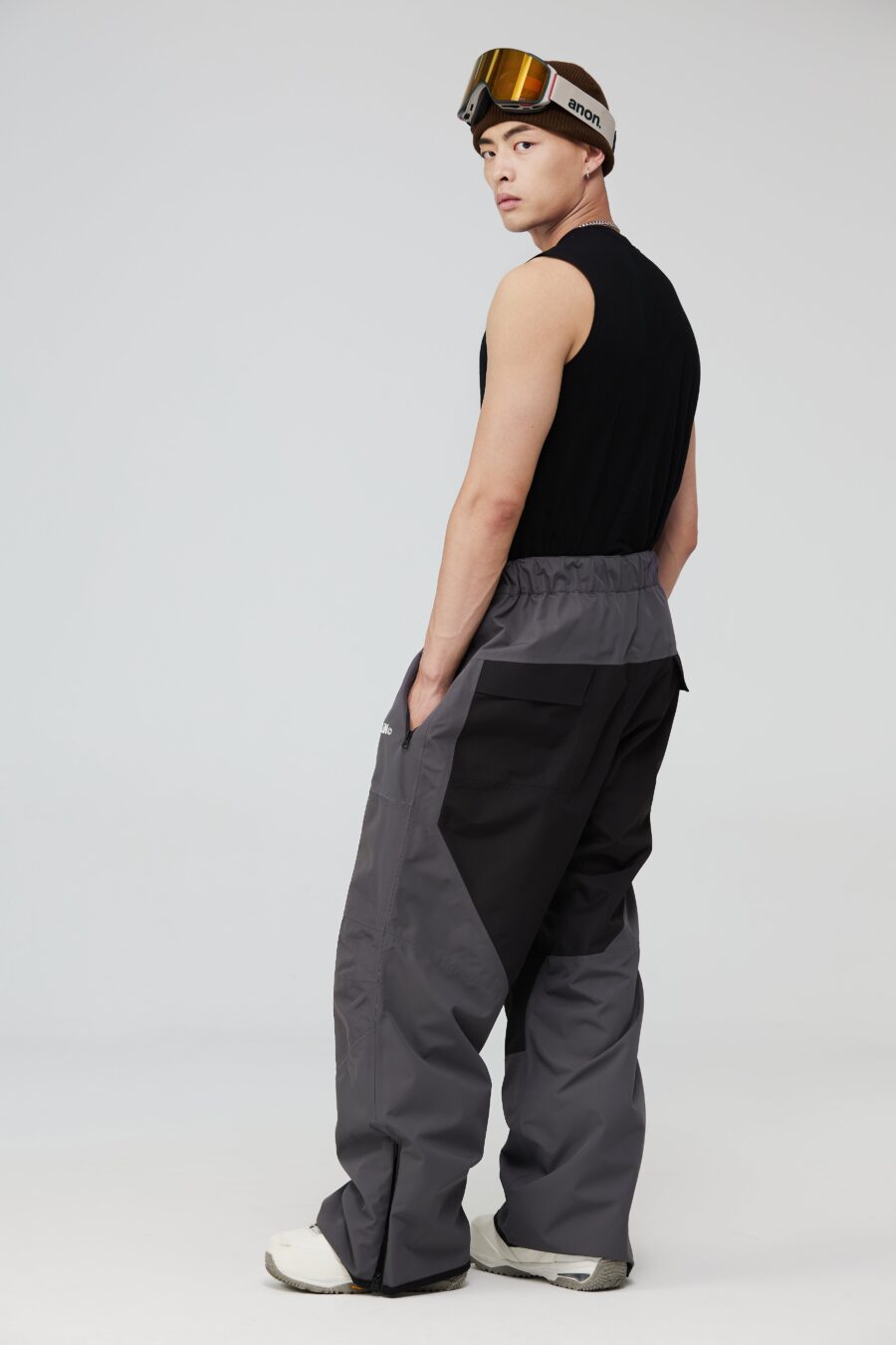 Leanina Waterproof Snow Pants – Unisex Insulated Snowboard Trousers - Image 4