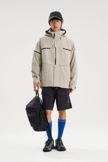 Leanina Forest Windbreaker – Unisex Lightweight Waterproof Jacket