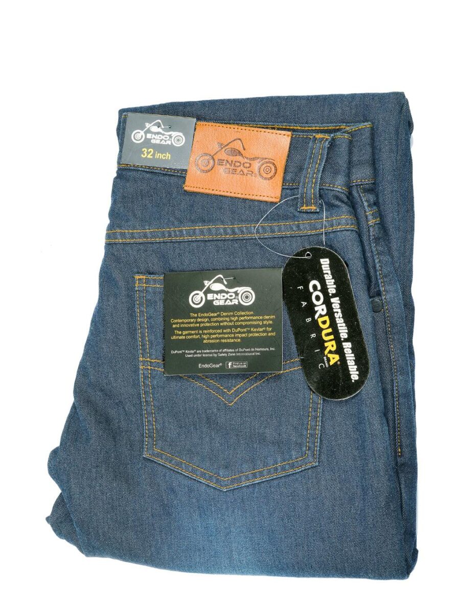 Leanina Blue Cordura Denim – Durable Motorcycle Riding Jeans - Image 18