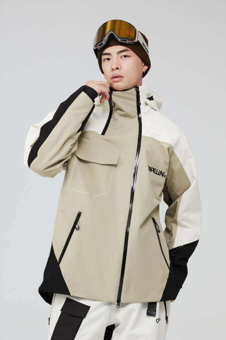 Leanina Men’s Pro Snowboard Jacket – Waterproof, Insulated Winter Shell