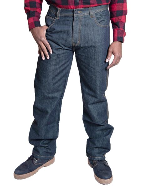 Leanina Rugged Denim Biker Jeans – Durable Motorcycle Riding Pants
