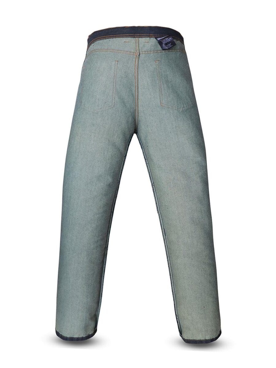 Leanina Rugged Denim Biker Jeans – Durable Motorcycle Riding Pants - Image 5