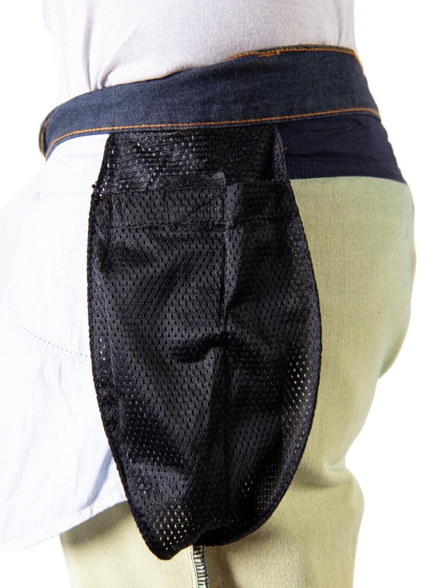 Leanina Blue Cordura Denim – Durable Motorcycle Riding Jeans - Image 7